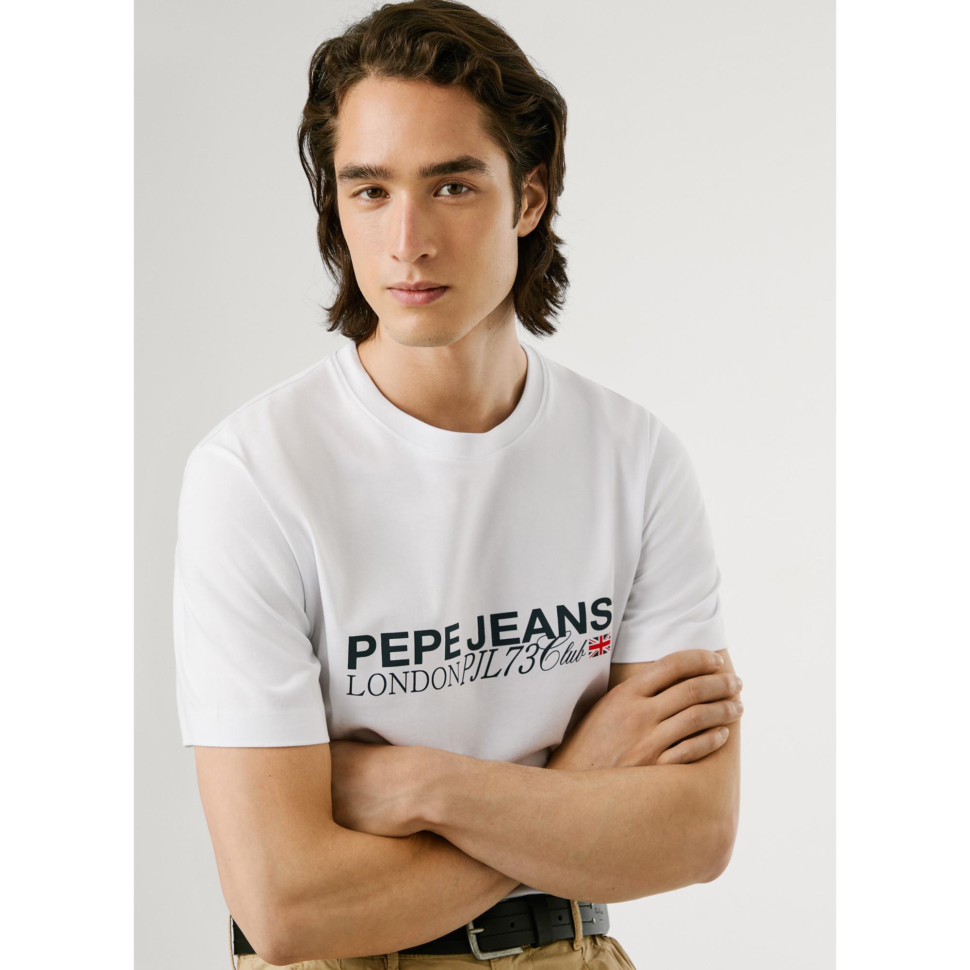 Pepe Jeans London T-Shirt mit Grafikdruck  