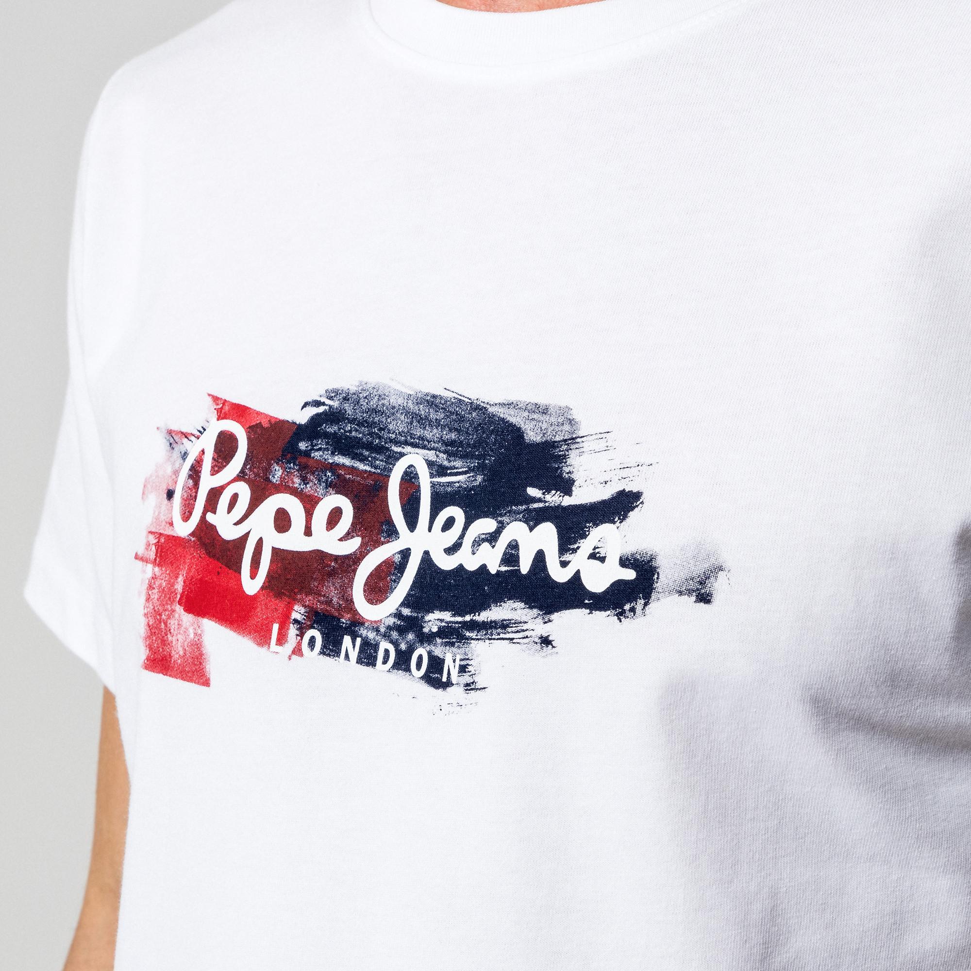 Pepe Jeans London T-shirt Regular Fit Imprimé Graphique  