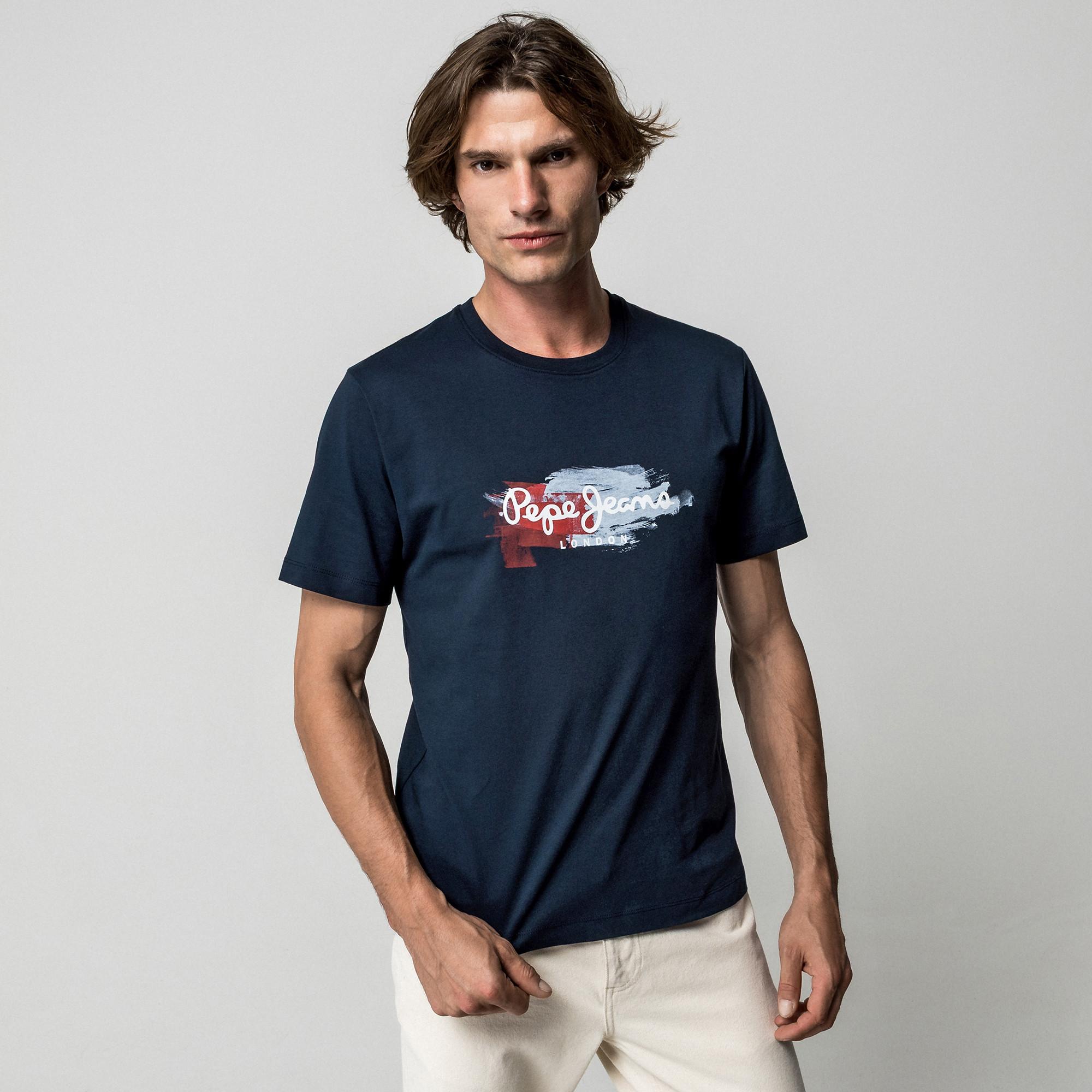 Pepe Jeans London T-shirt Regular Fit Imprimé Graphique  