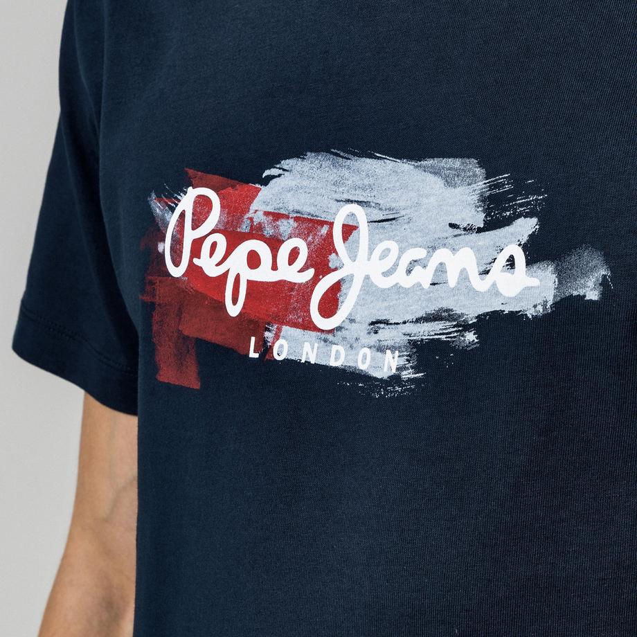 Pepe Jeans London T-shirt Regular Fit Stampa Grafica  
