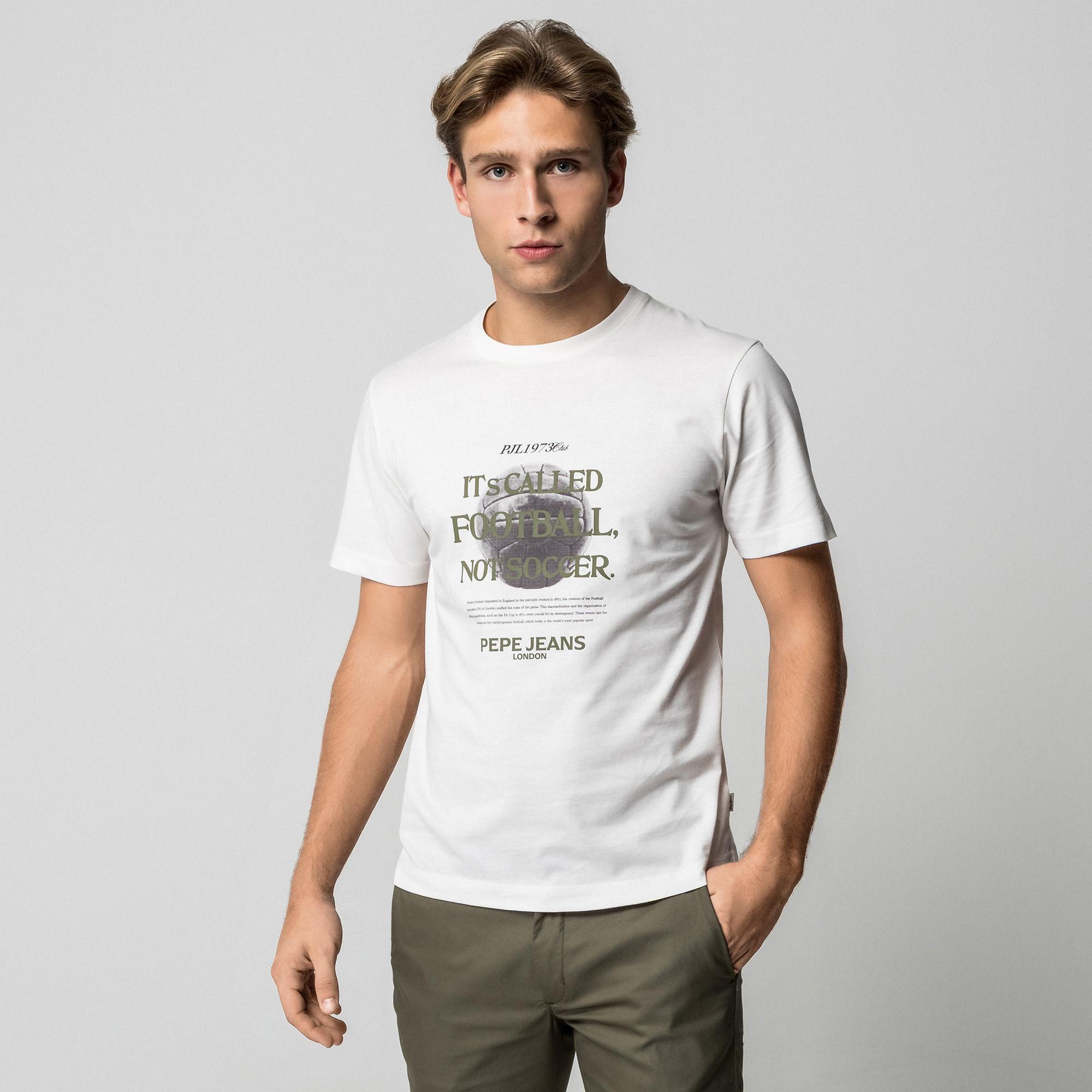 Pepe Jeans London Pepe Jeans T-shirt Stampa Grafica Football  