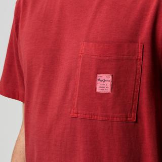 Pepe Jeans London T-shirt Oversize Girocollo con Taschino sul Petto  