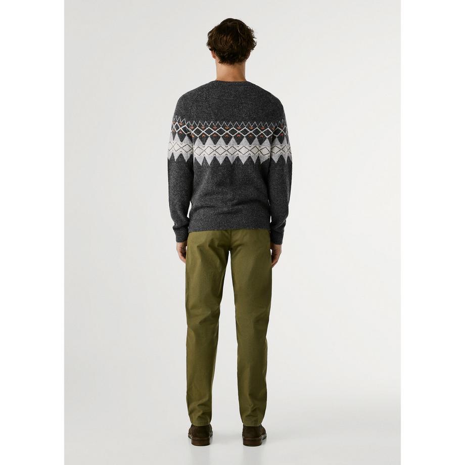 Pepe Jeans London Maglione Motivo Fair Isle  