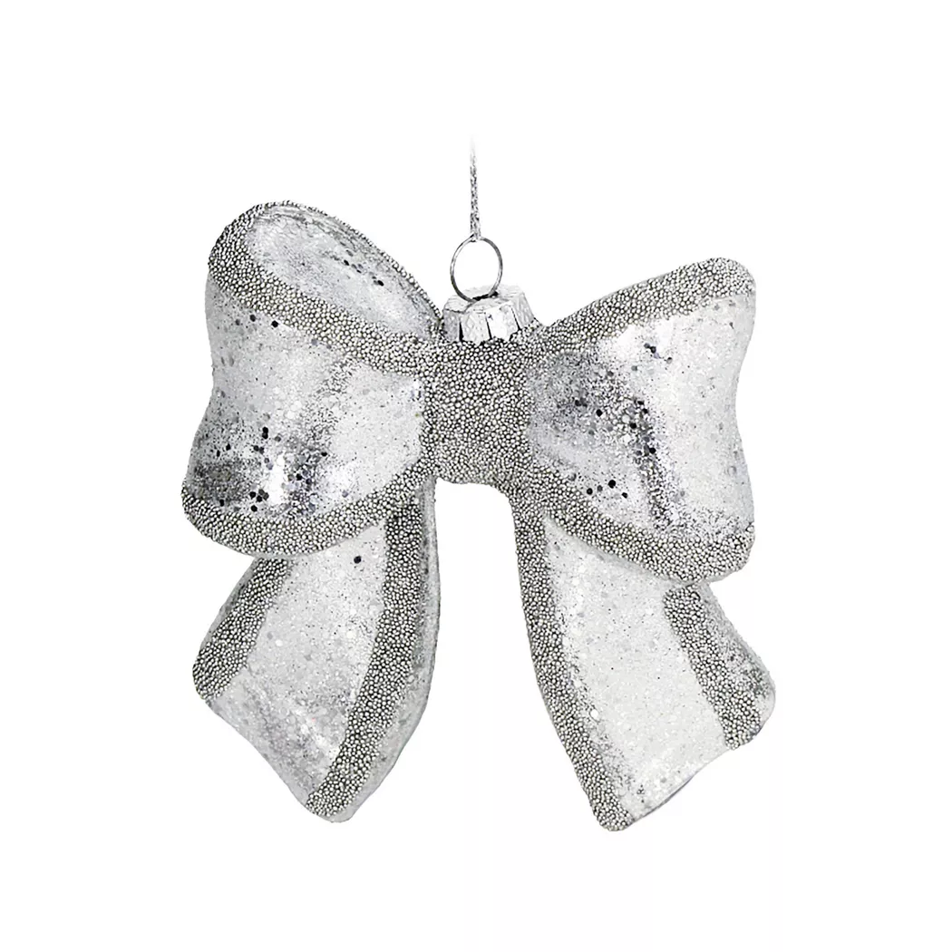 - Baumschmuck, 10cm, Silberfarben