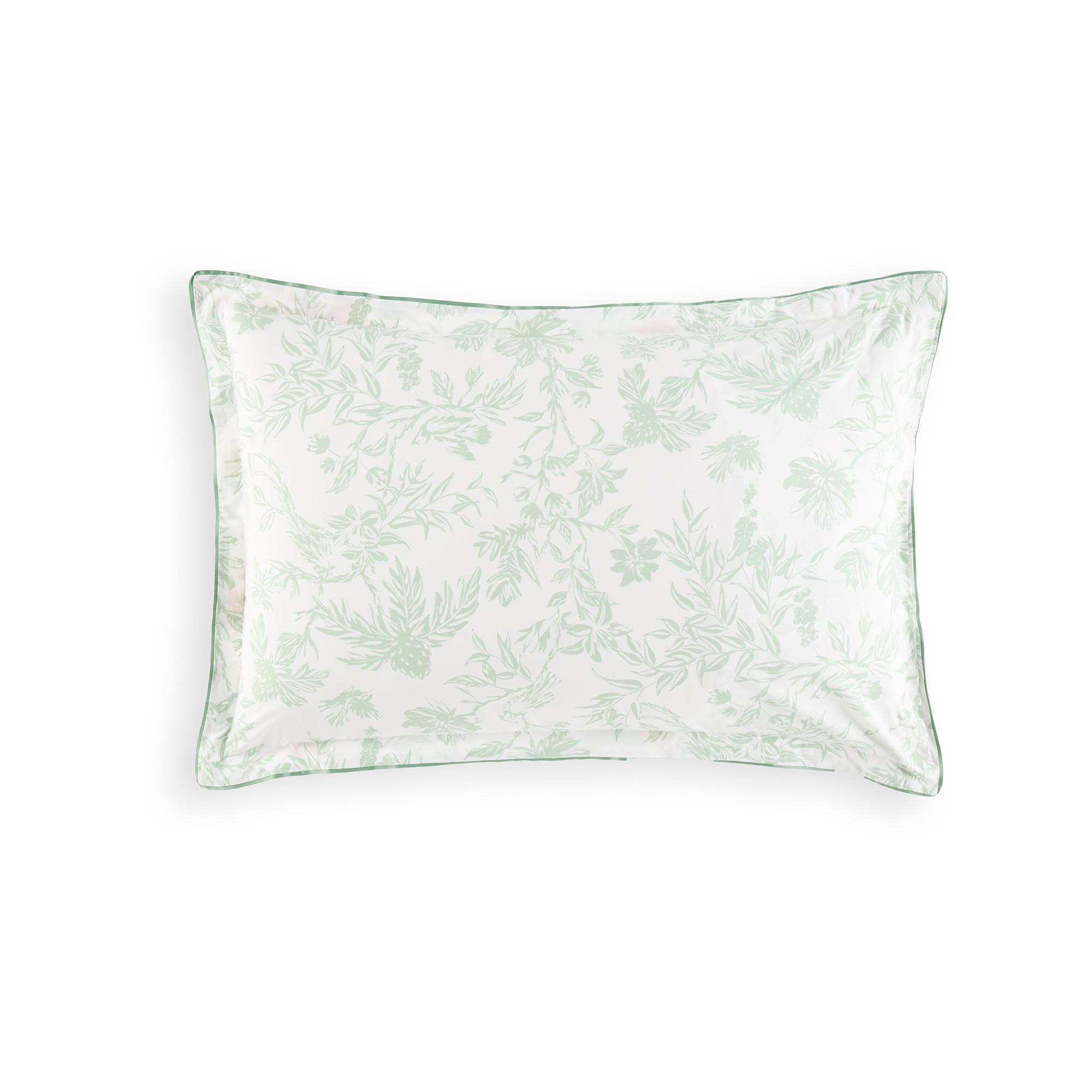 DESCAMPS Maya Fleur Oiseau Taie d'oreiller  