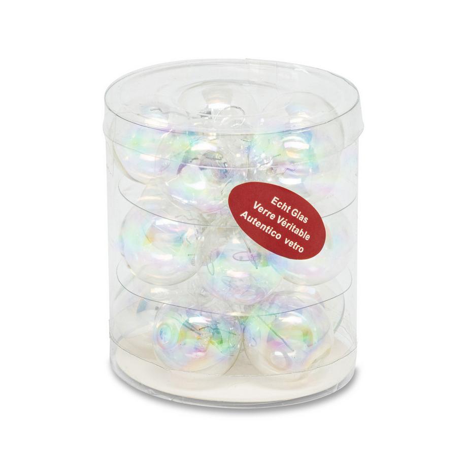 Manor Kit de décorations d'arbres de Noël Mini Glaskugel 