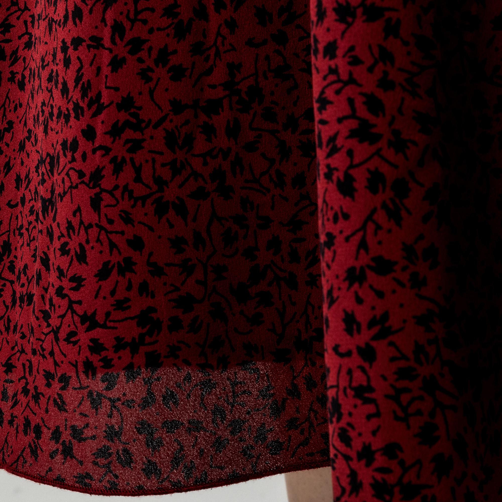 Manor Woman Faltenrock Midi mit Blumenprint  