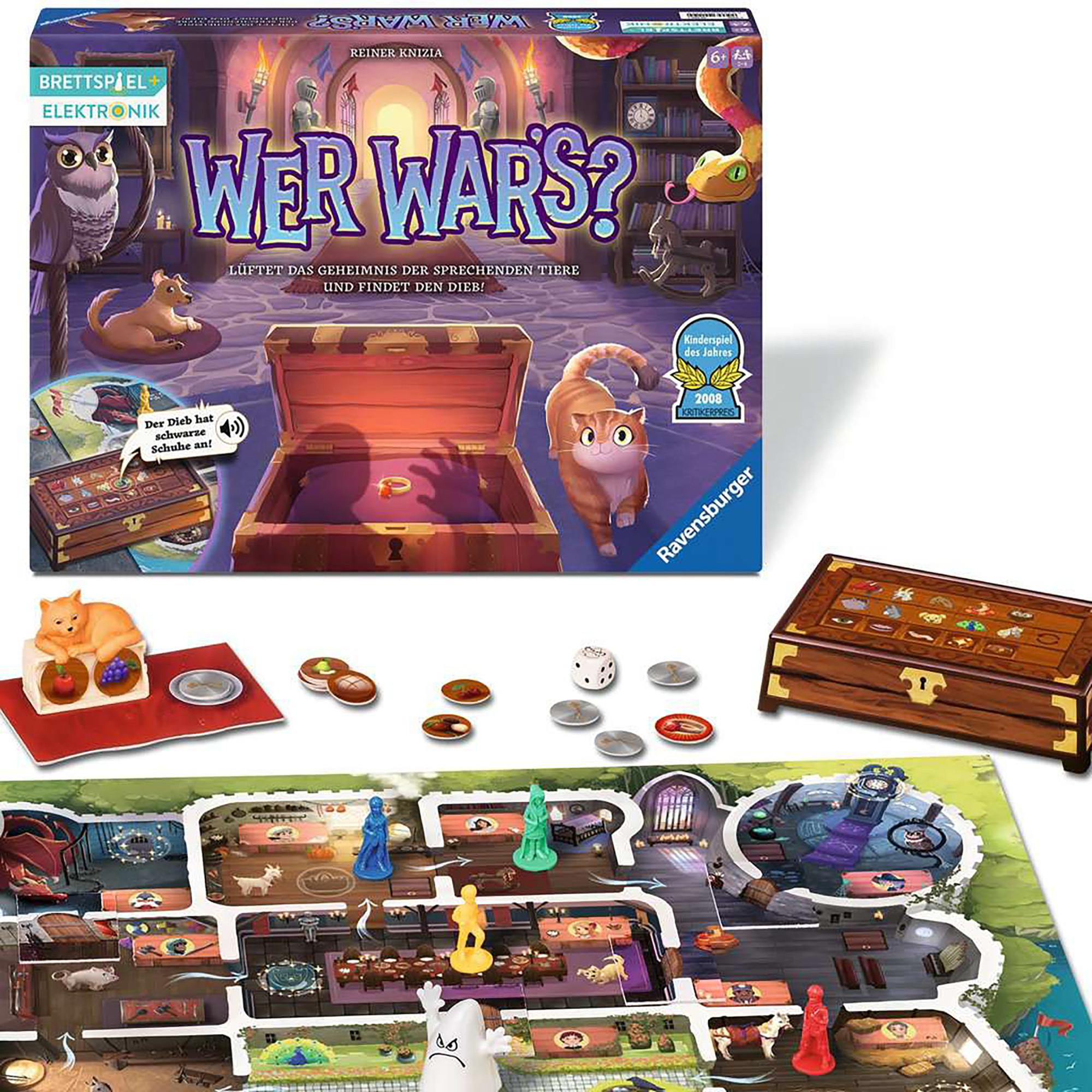 Ravensburger  Wer war's, tedesco 