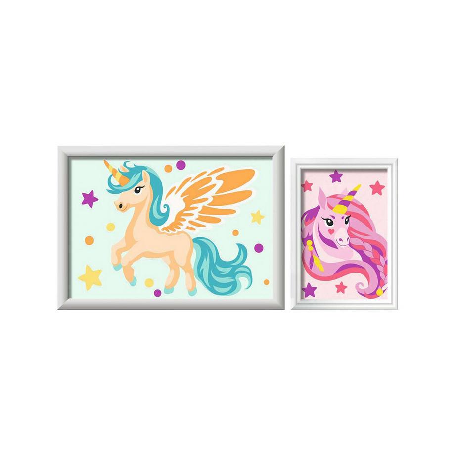 Ravensburger  CreArt - Peinture par numéro - Neon-Atelier, francese & inglese 