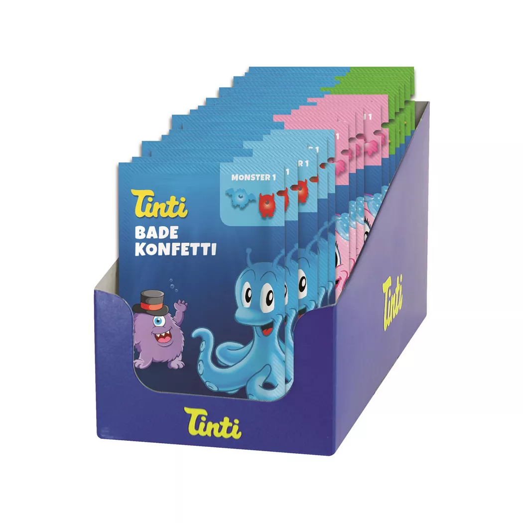 Tinti - Coriandoli di sapone, modelli assortiti, Multicolore