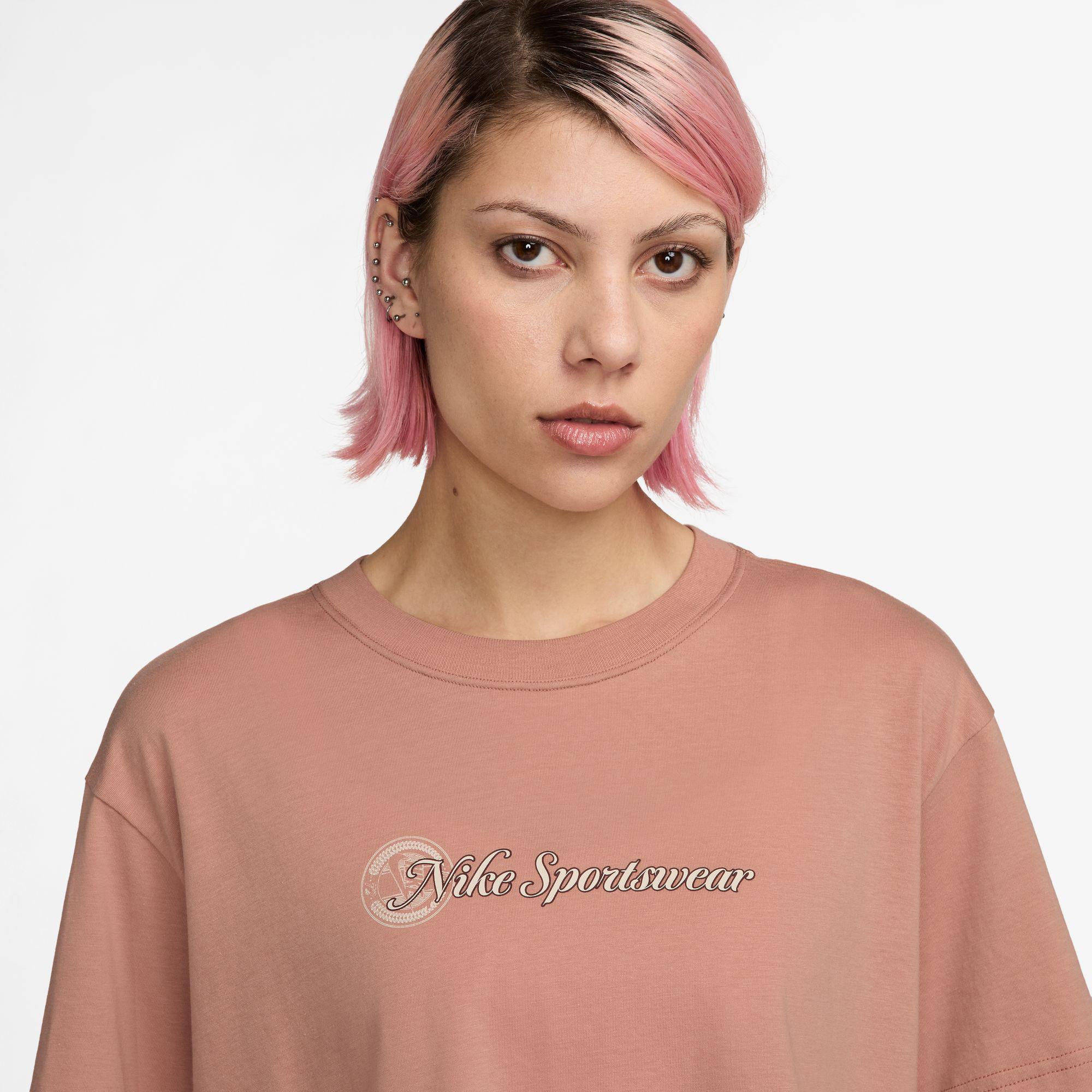 NIKE W NSW CLUB SS CROP TEE CC T-Shirt 