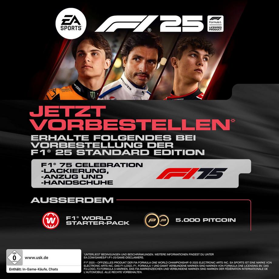 EA SPORTS EA Sports F1 25 [PS5] (D/F/I) (PS5) 
