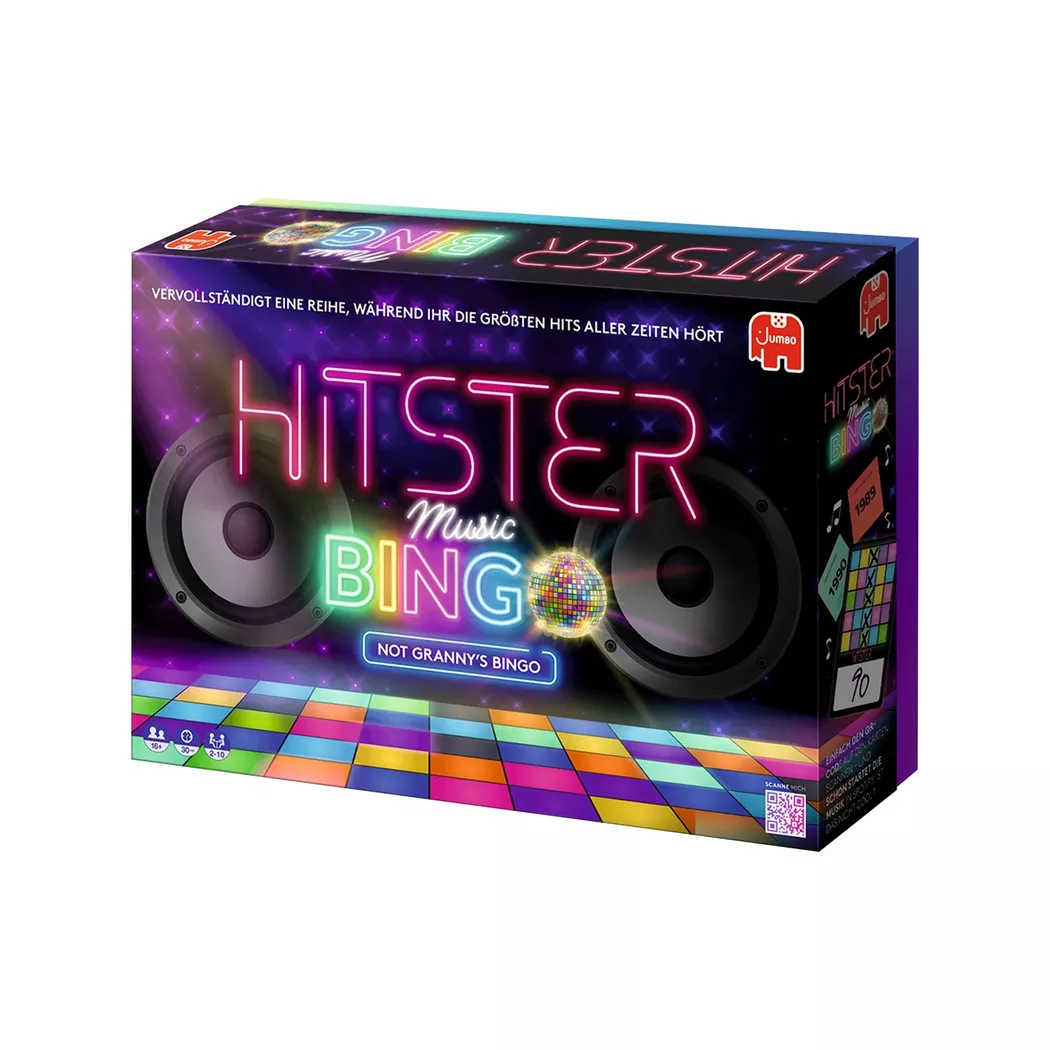 Jumbo - Hitster Bingo, deutsch, Multicolor