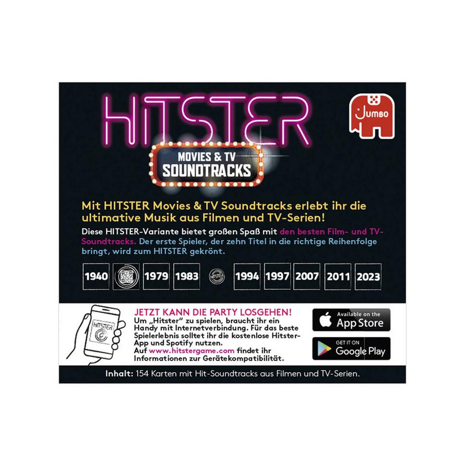 JUMBO  Hitster Soundtracks, tedesco 