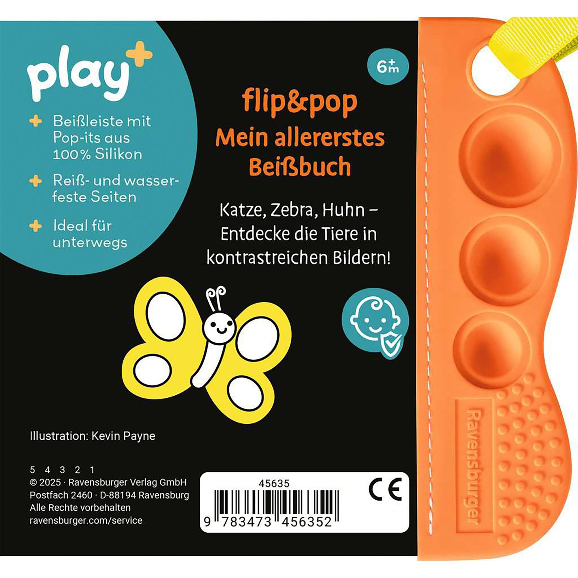 Ravensburger  flip&pop: Meine Tiere, tedesco 