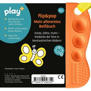 Ravensburger  flip&pop: Meine Tiere, tedesco 