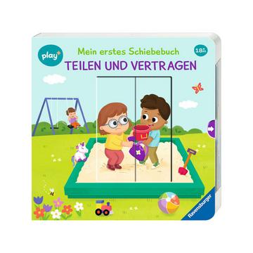 Mein erstes Schiebebuch: Teilen und vertragen, tedesco