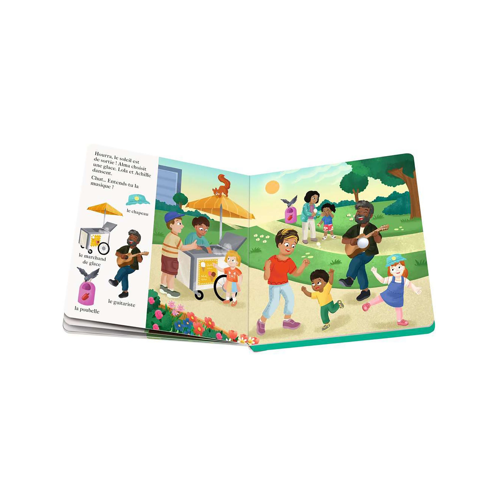 Ravensburger  Livre sonore Au parc, francese 