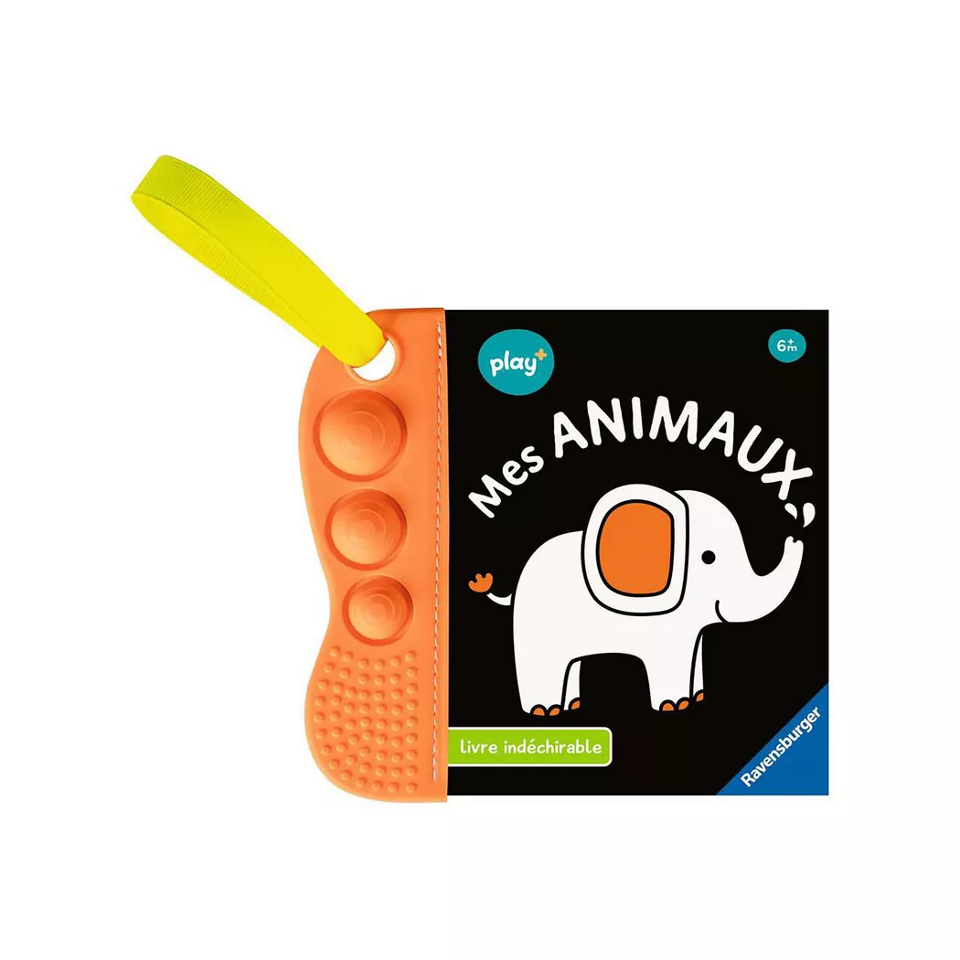 Ravensburger - flip&pop: Mes animaux, französisch, Multicolor
