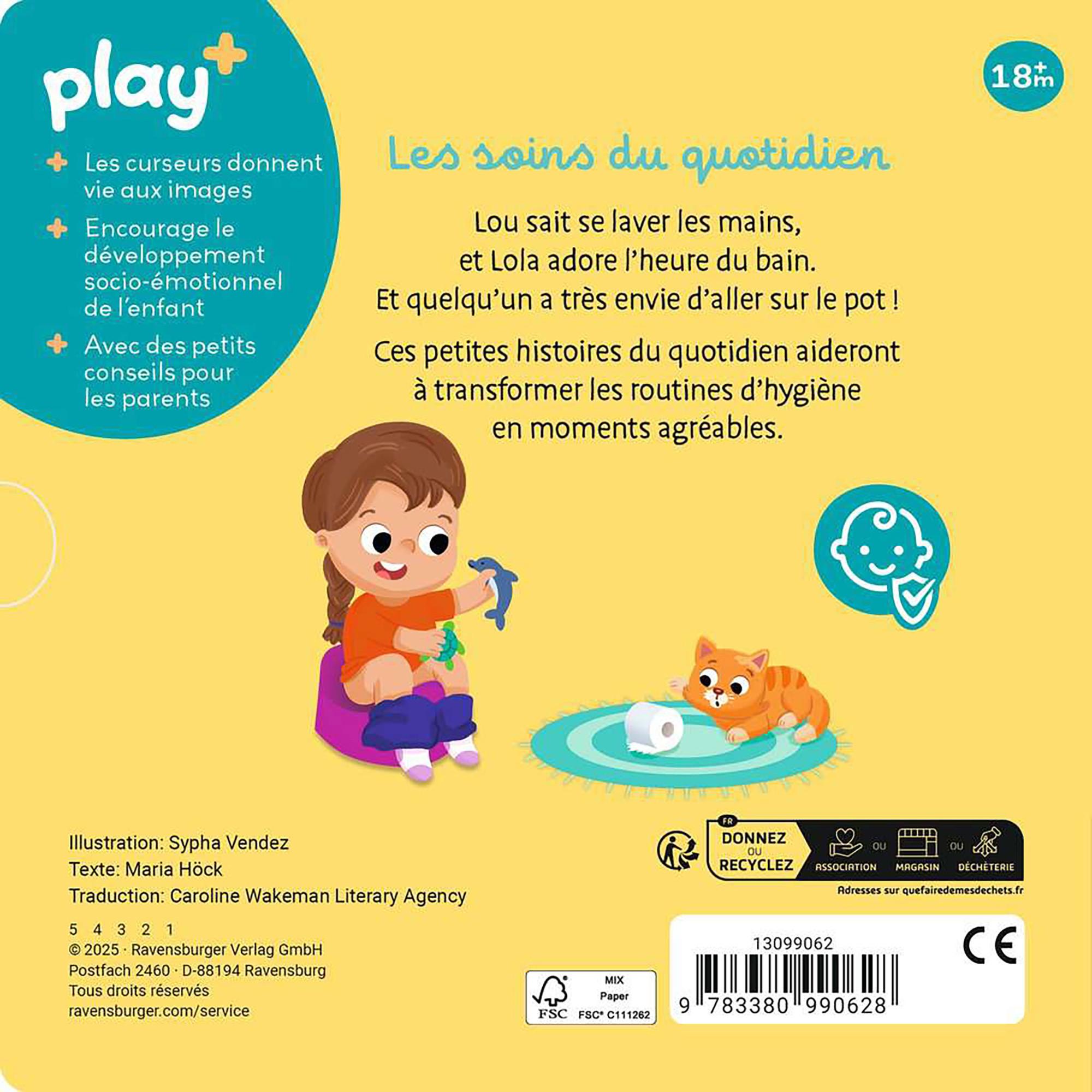 Ravensburger  Mes routines: Tout propre, francese 