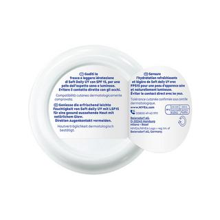 NIVEA  Crème hydratante rafraîchissante Soft FPS 15 en pot 