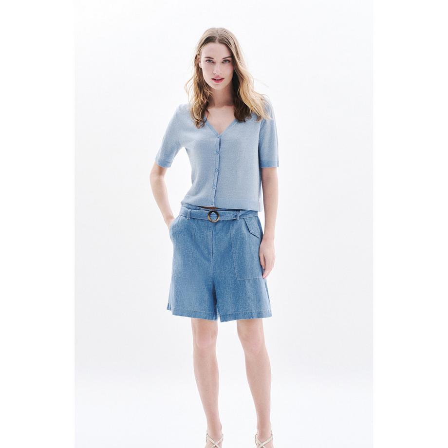 Caroll Shorts mit Gürtel  
