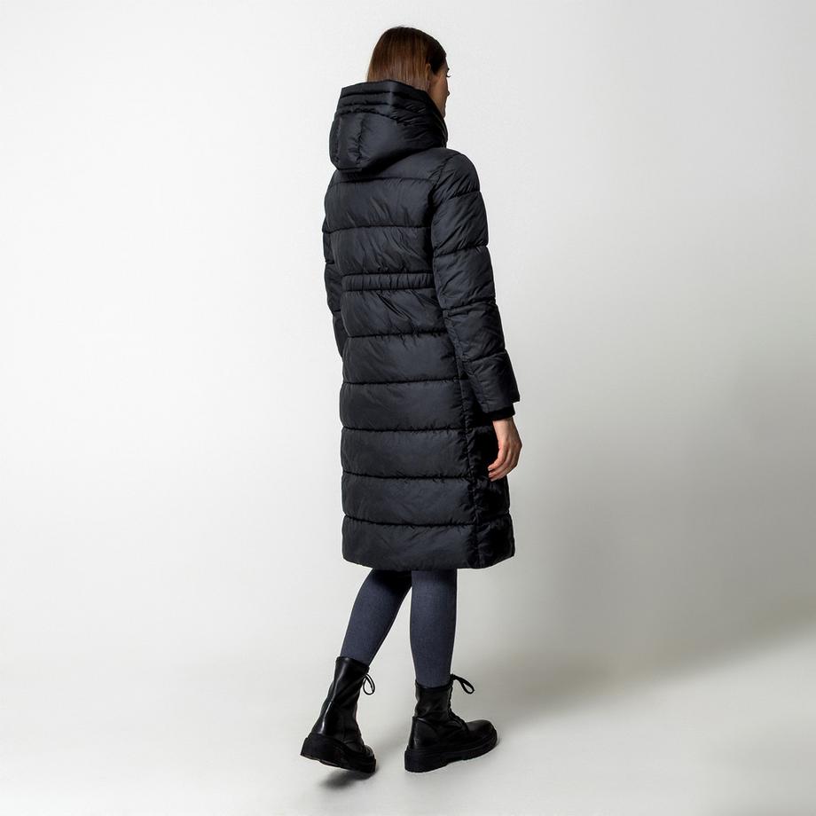 Manor Woman Longline Kapuzen Steppmantel  