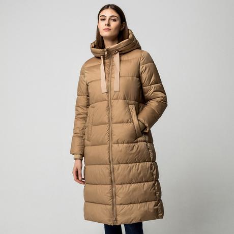 Manor Woman Manteau Long Matelassé à Capuche  