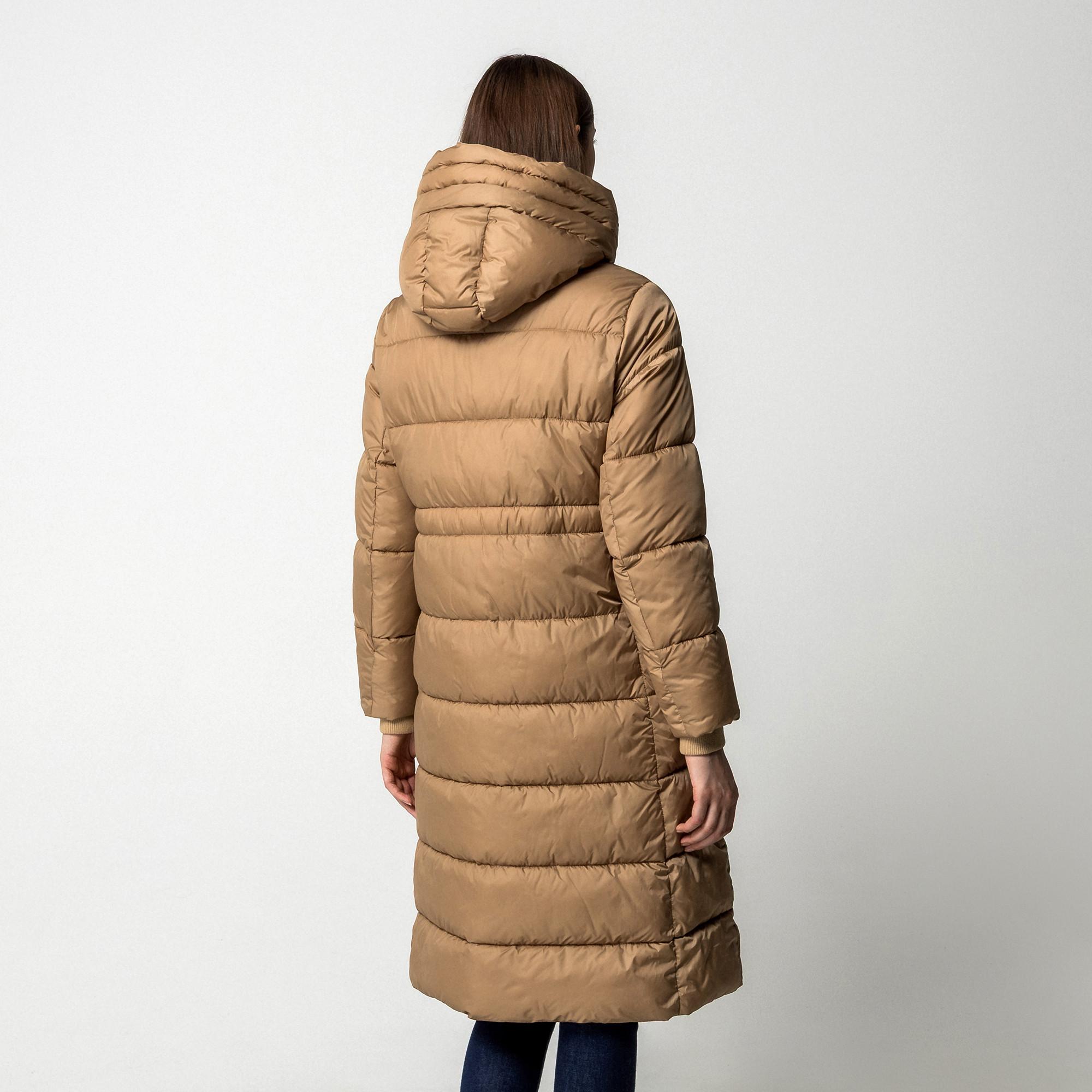 Manor Woman Manteau Long Matelassé à Capuche  