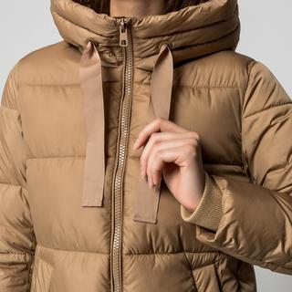 Manor Woman Manteau Long Matelassé à Capuche  