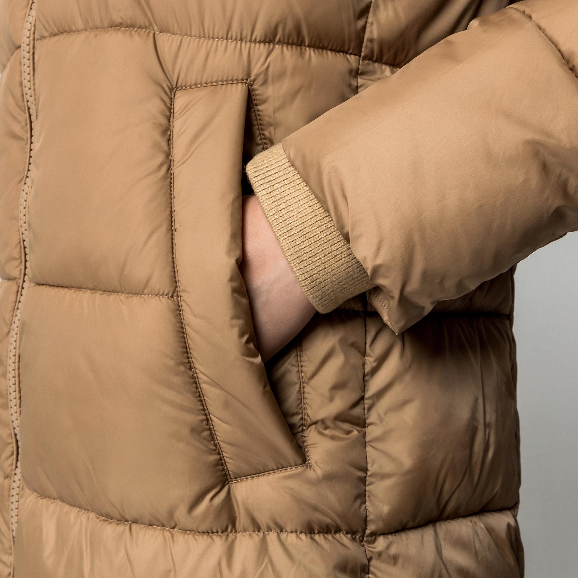 Manor Woman Manteau Long Matelassé à Capuche  