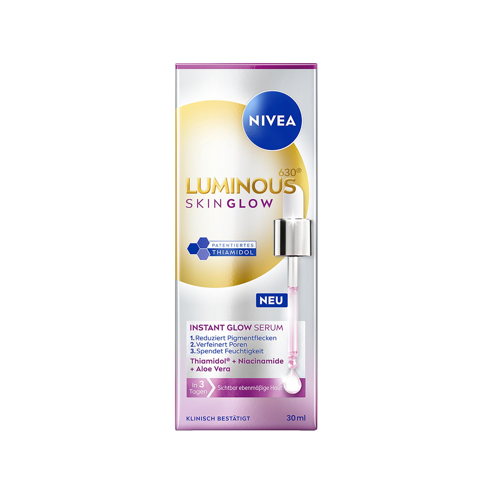 NIVEA  Sérum Instant Glow Luminous630® Skin Glow 