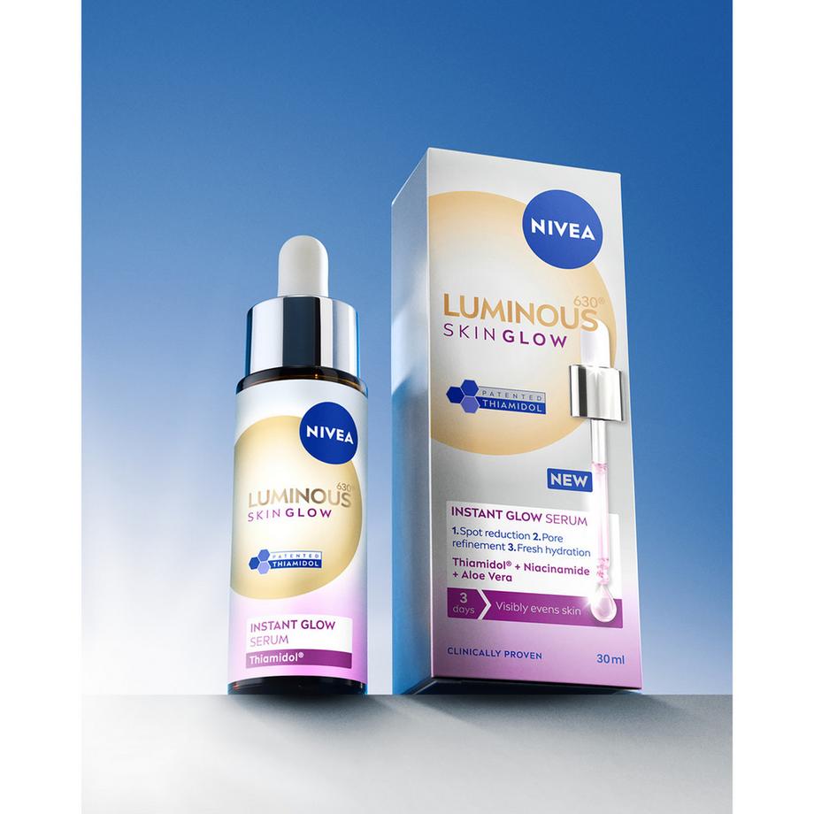 NIVEA  Sérum Instant Glow Luminous630® Skin Glow 