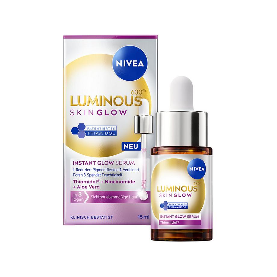 NIVEA  Sérum Instant Glow Luminous630® Skin Glow 