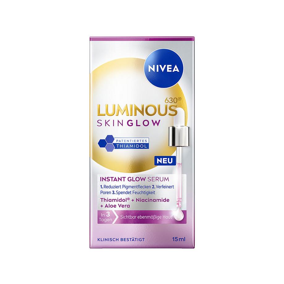 NIVEA  Sérum Instant Glow Luminous630® Skin Glow 