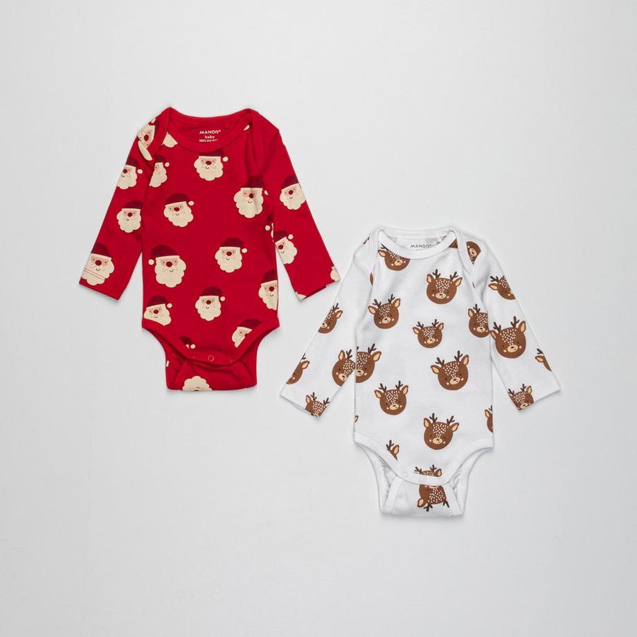 Manor Baby Duo Body X-mas Body, confezione da 2 