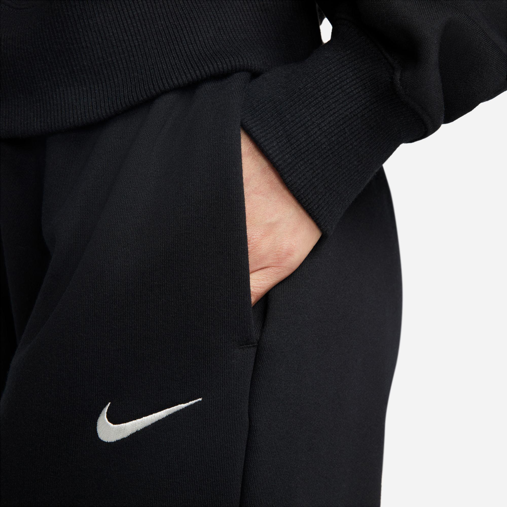 NIKE W NSW PHNX FLC QZ CROP Pull, half-zip 