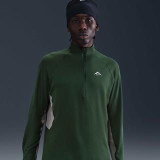 NIKE M NK DF TRAIL MIDLAYER HZ T-shirt, maniche lunghe 