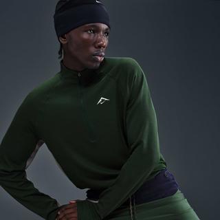 NIKE M NK DF TRAIL MIDLAYER HZ T-shirt, maniche lunghe 