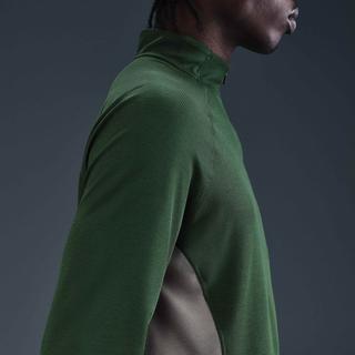 NIKE M NK DF TRAIL MIDLAYER HZ T-shirt, maniche lunghe 