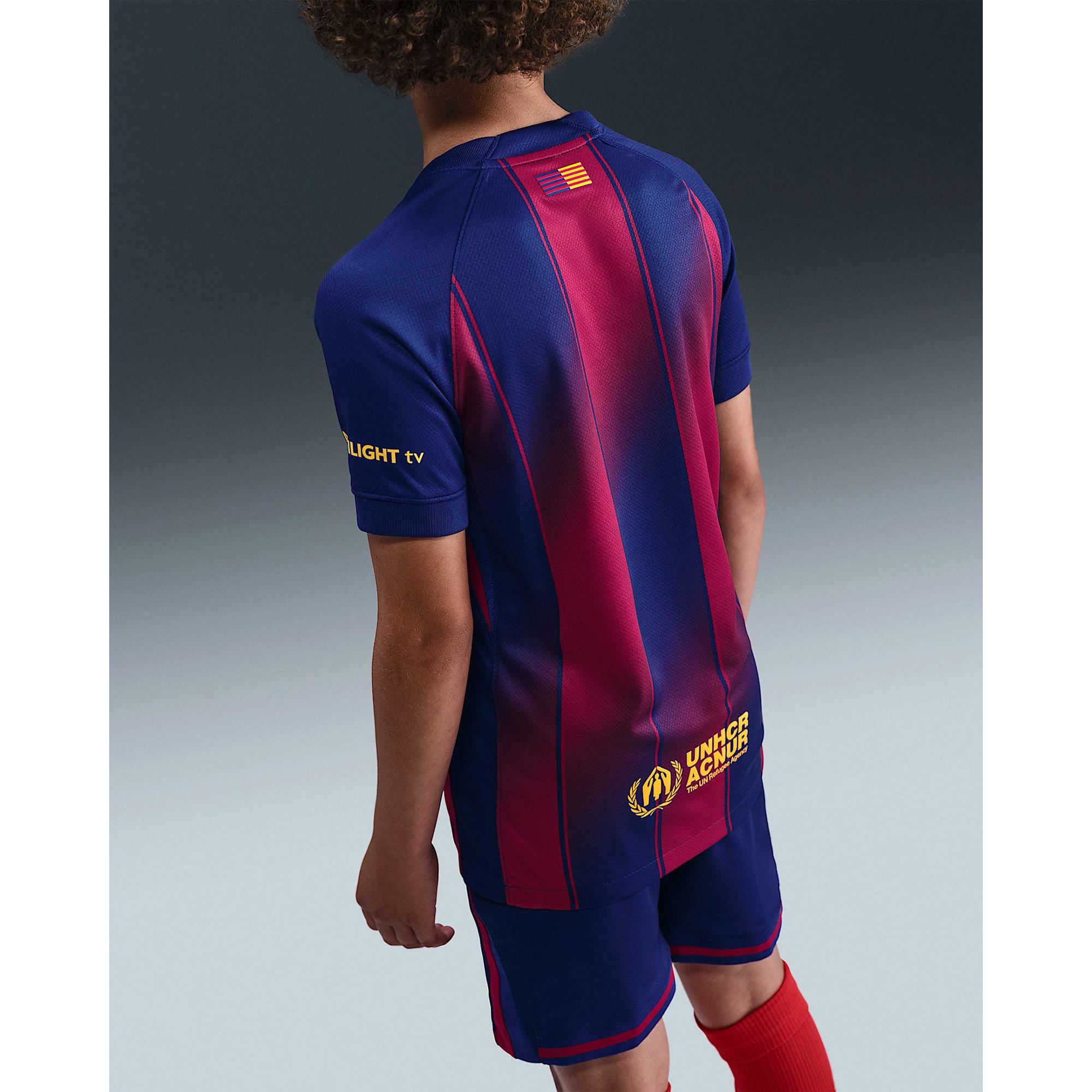 NIKE FCB Y NK DF JSY SS STAD HM Fussball Shirt 