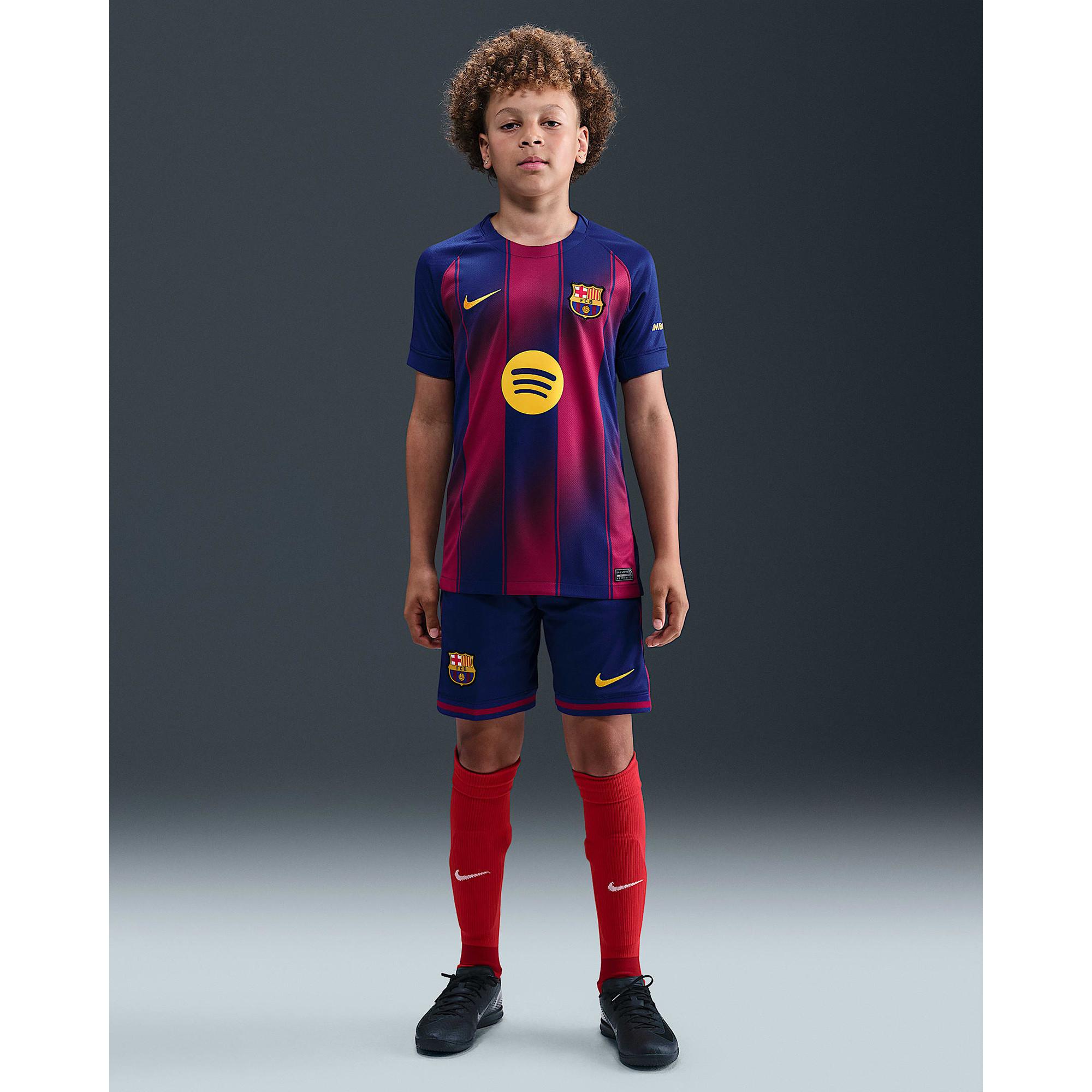 NIKE FCB Y NK DF JSY SS STAD HM Fussball Shirt 