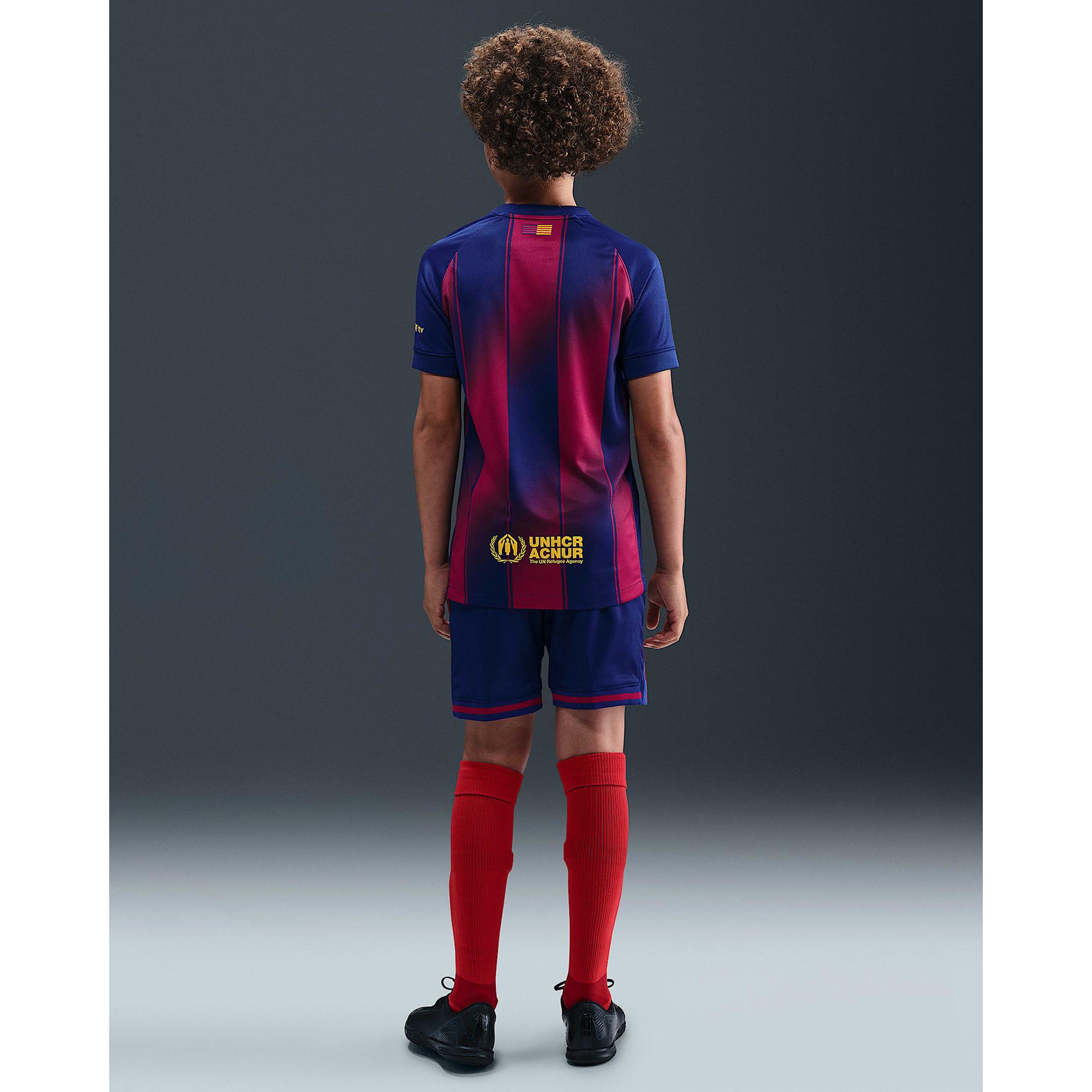 NIKE FCB Y NK DF JSY SS STAD HM Fussball Shirt 