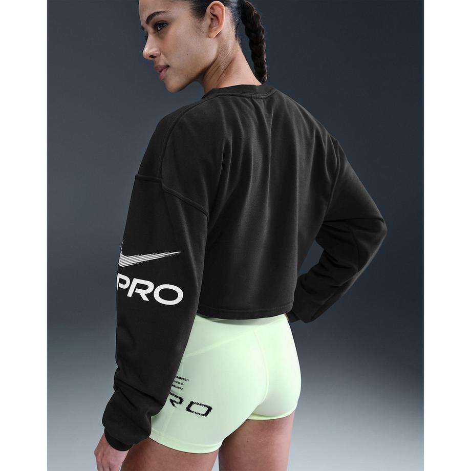 NIKE W NP DF FLC CREW TT GRX Veste en molleton 