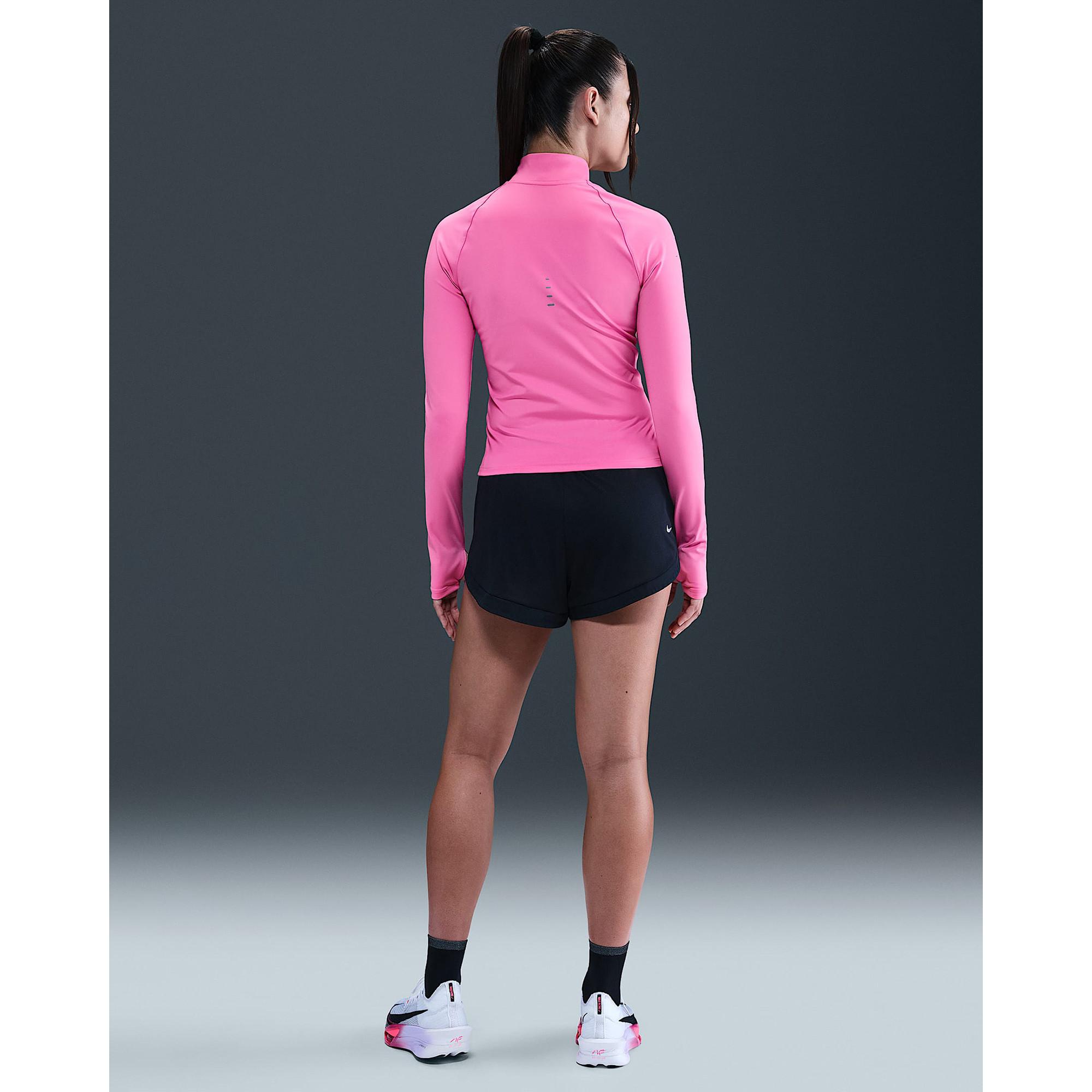 NIKE W NK SWIFT DF FZ MDLYR T-shirt, maniche lunghe 