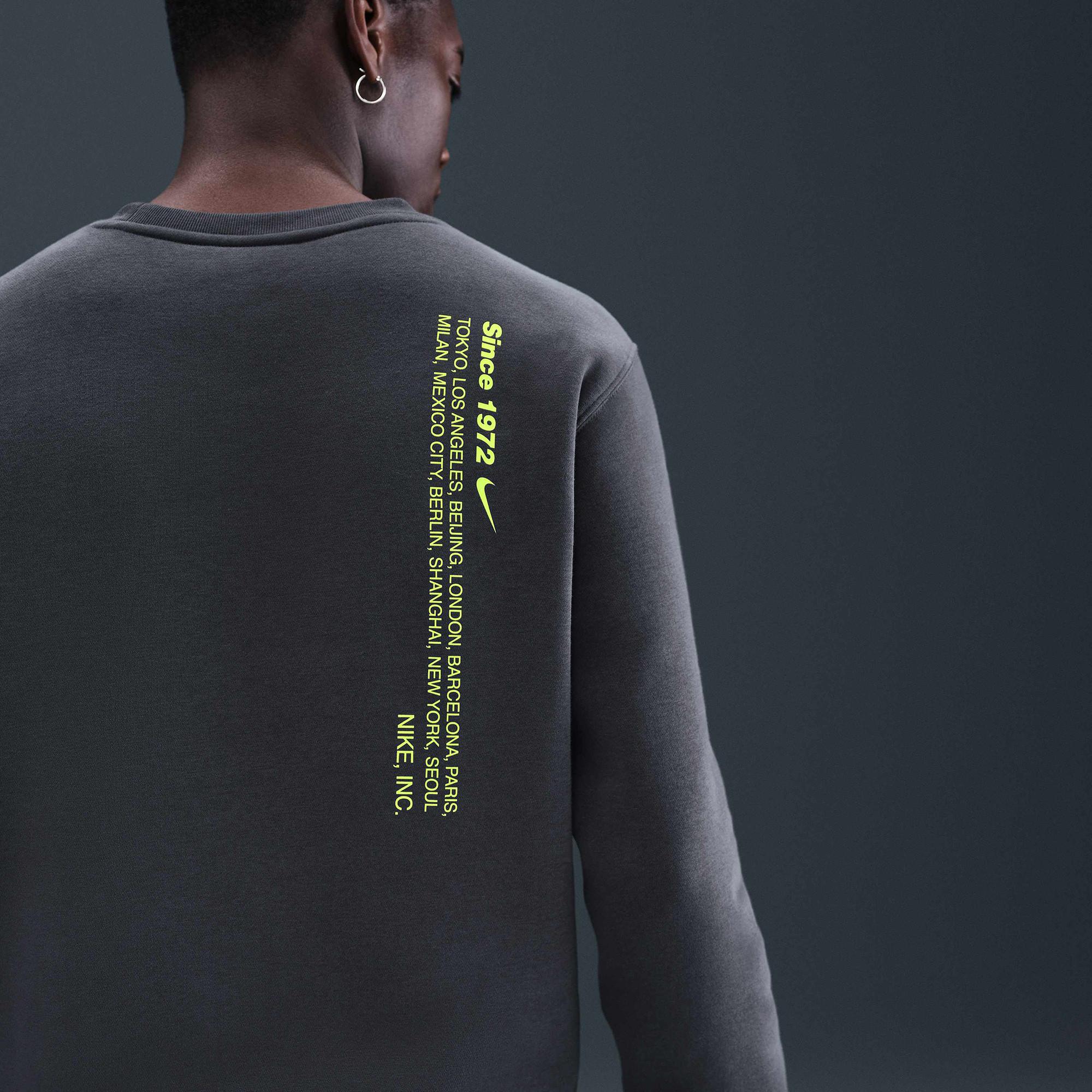 NIKE M NK CLUB BB CREW SWSH SPORT Felpa 