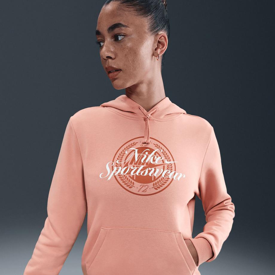 NIKE W NSW CLUB FLC GX STD PO HDY Veste de survêtement 