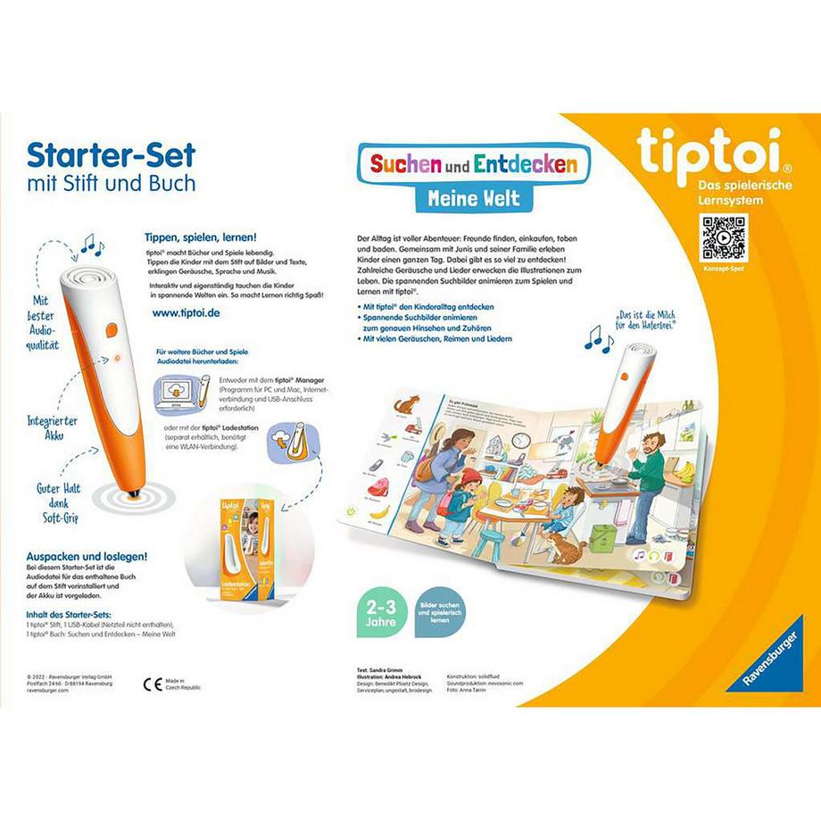 tiptoi  Starter-Set Meine Welt, allemand 