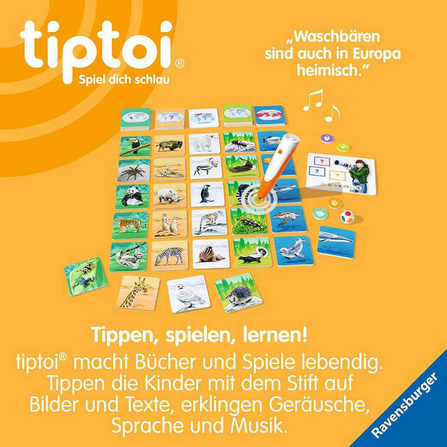 tiptoi  Spiel – Tiere der Welt, deutsch 