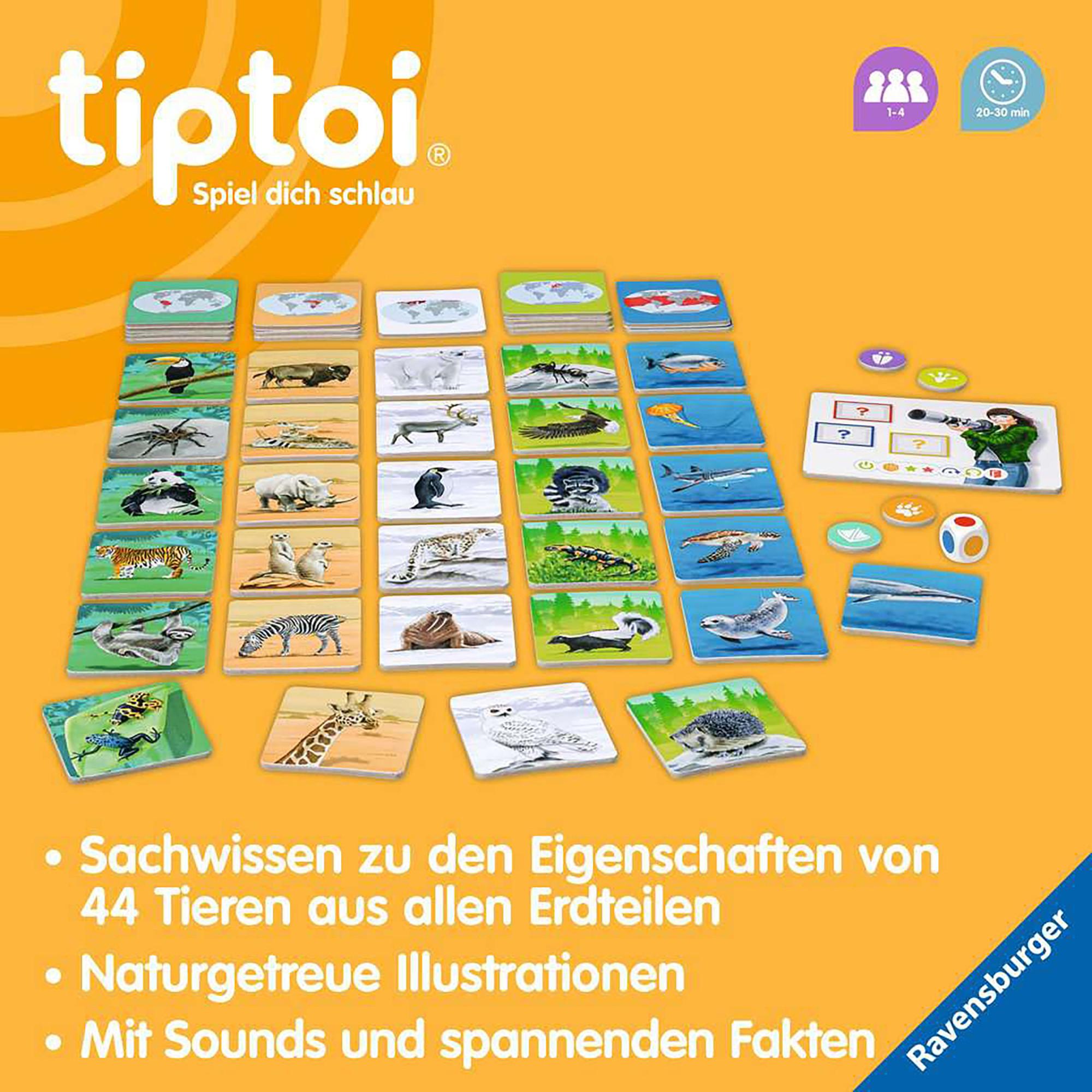 tiptoi  Spiel – Tiere der Welt, deutsch 